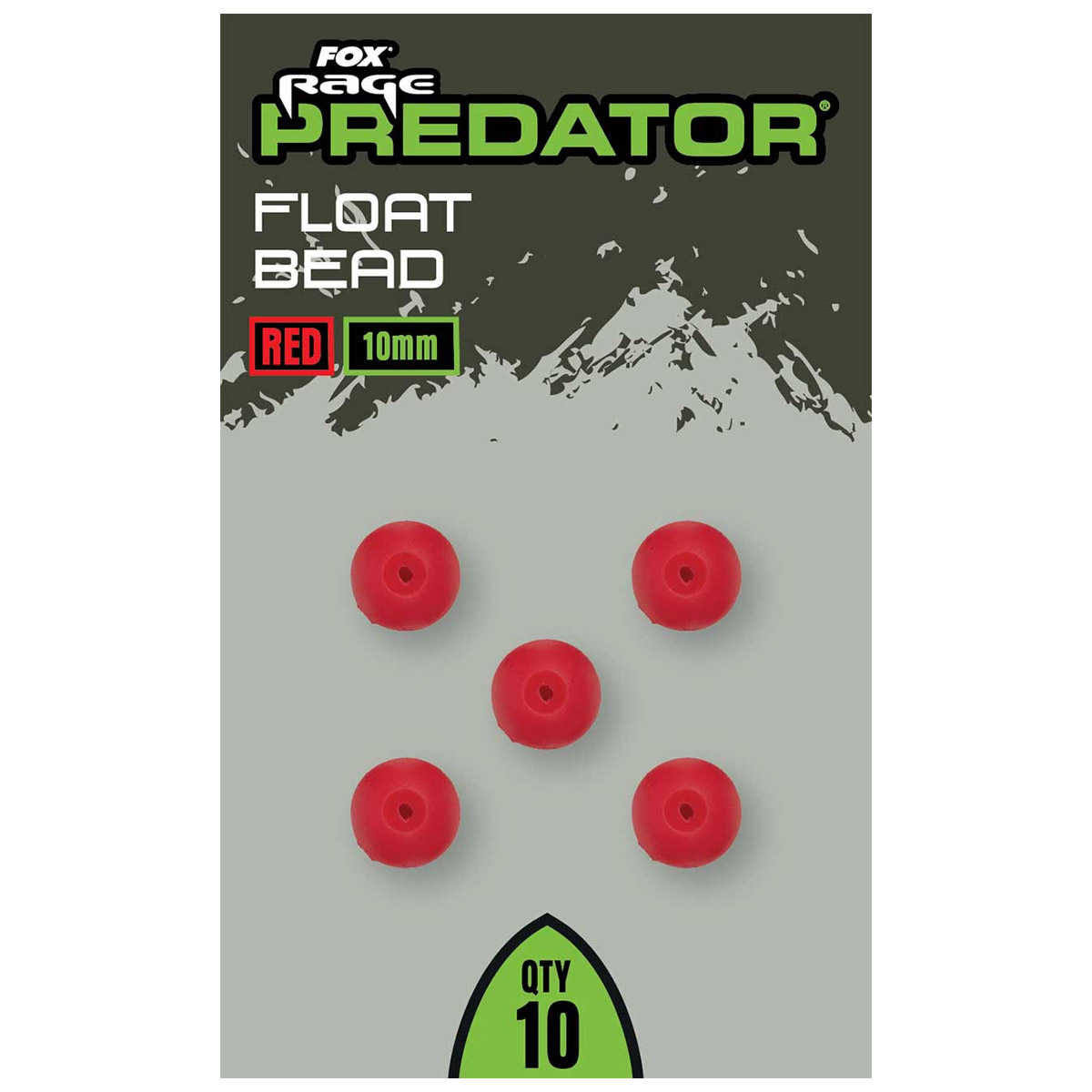 Fox Rage Predator Red Float Beads