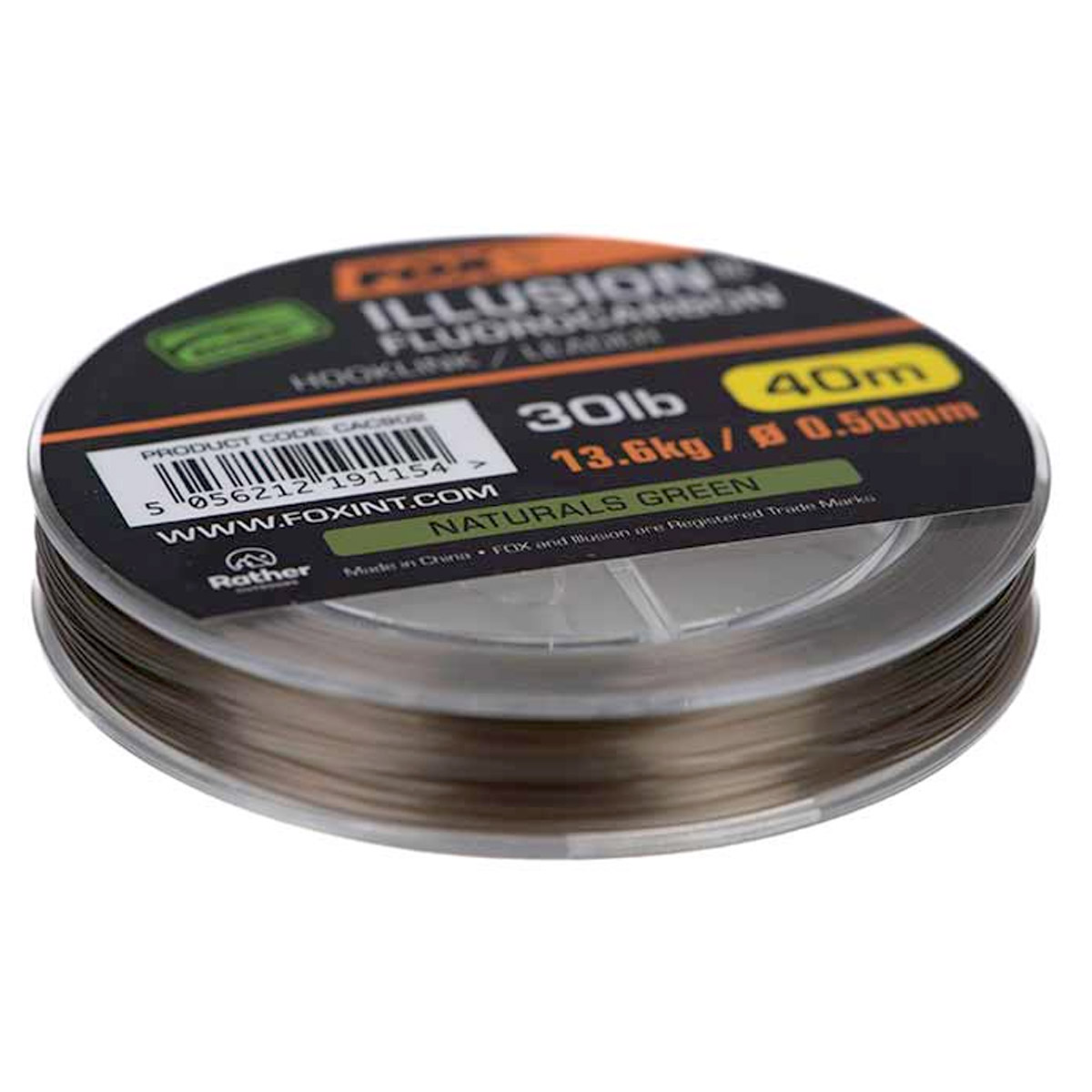 Fox Illusion Fluorocarbon Hooklink / Leader