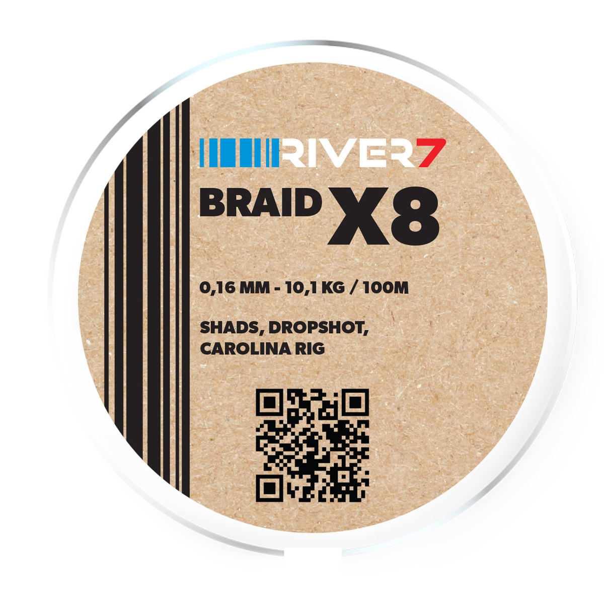River7 X8 Braid -  0.16 mm