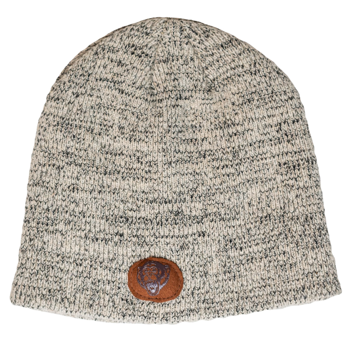 Fish Monkey Wooly Head Jersey Beanie - Tan