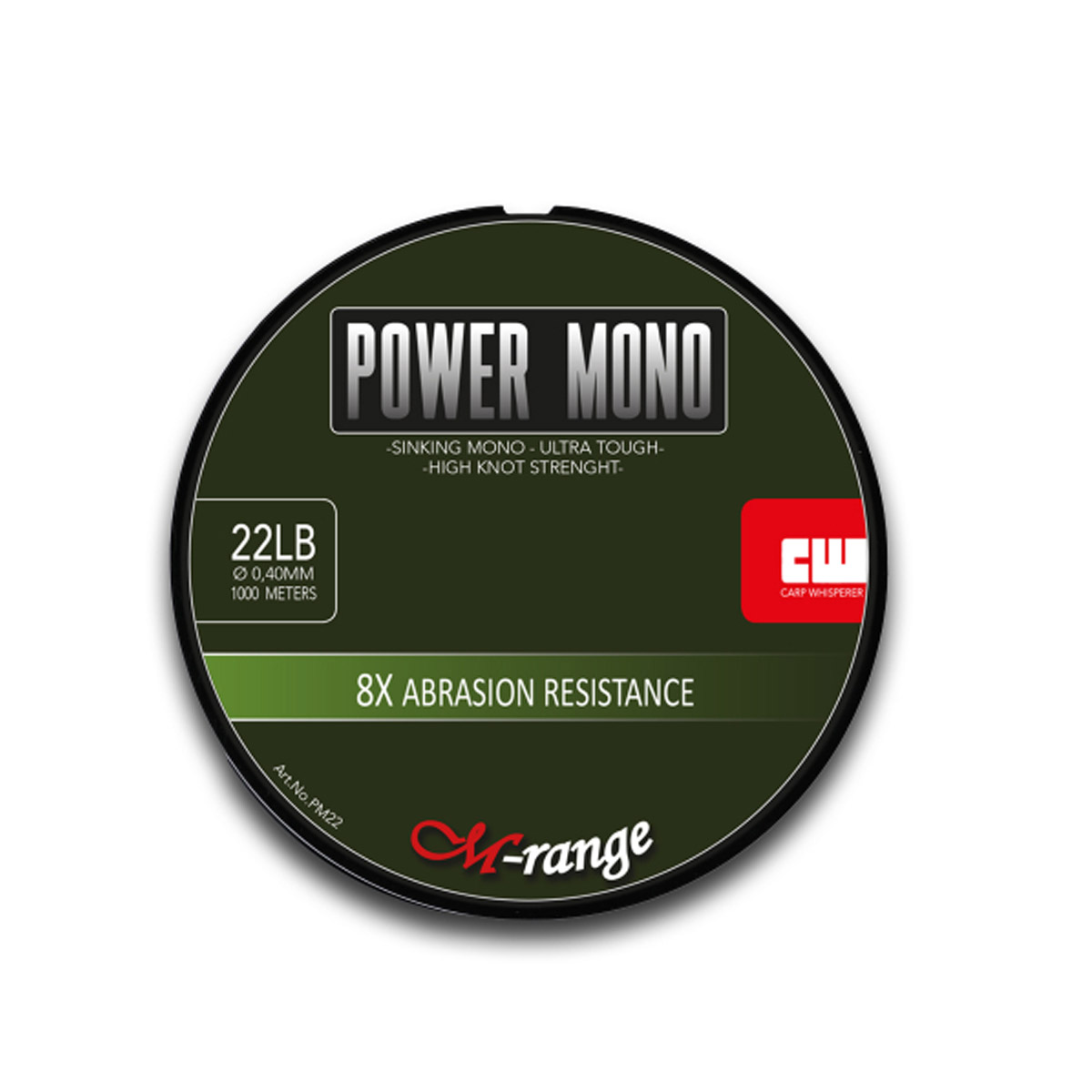 Carp Whisperer - Power Mono lijn - 1000 mtr -  0.40 mm