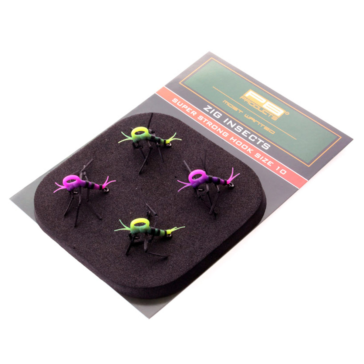 PB Products Super Strong Zig Insects Yellow Pink