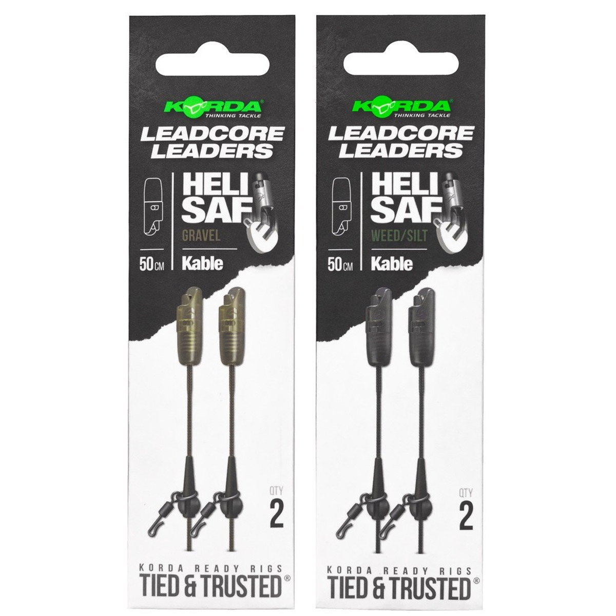 Korda Kable Leadcore Leader Heli Safe 50cm