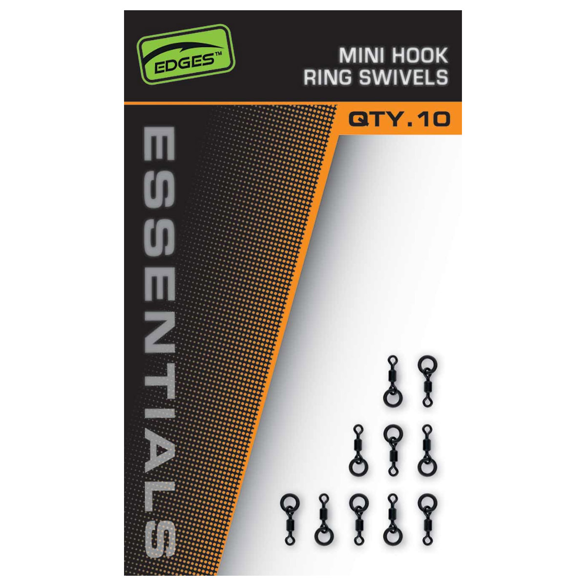 Fox Edges™ Essentials Mini Hook Ring Swivels