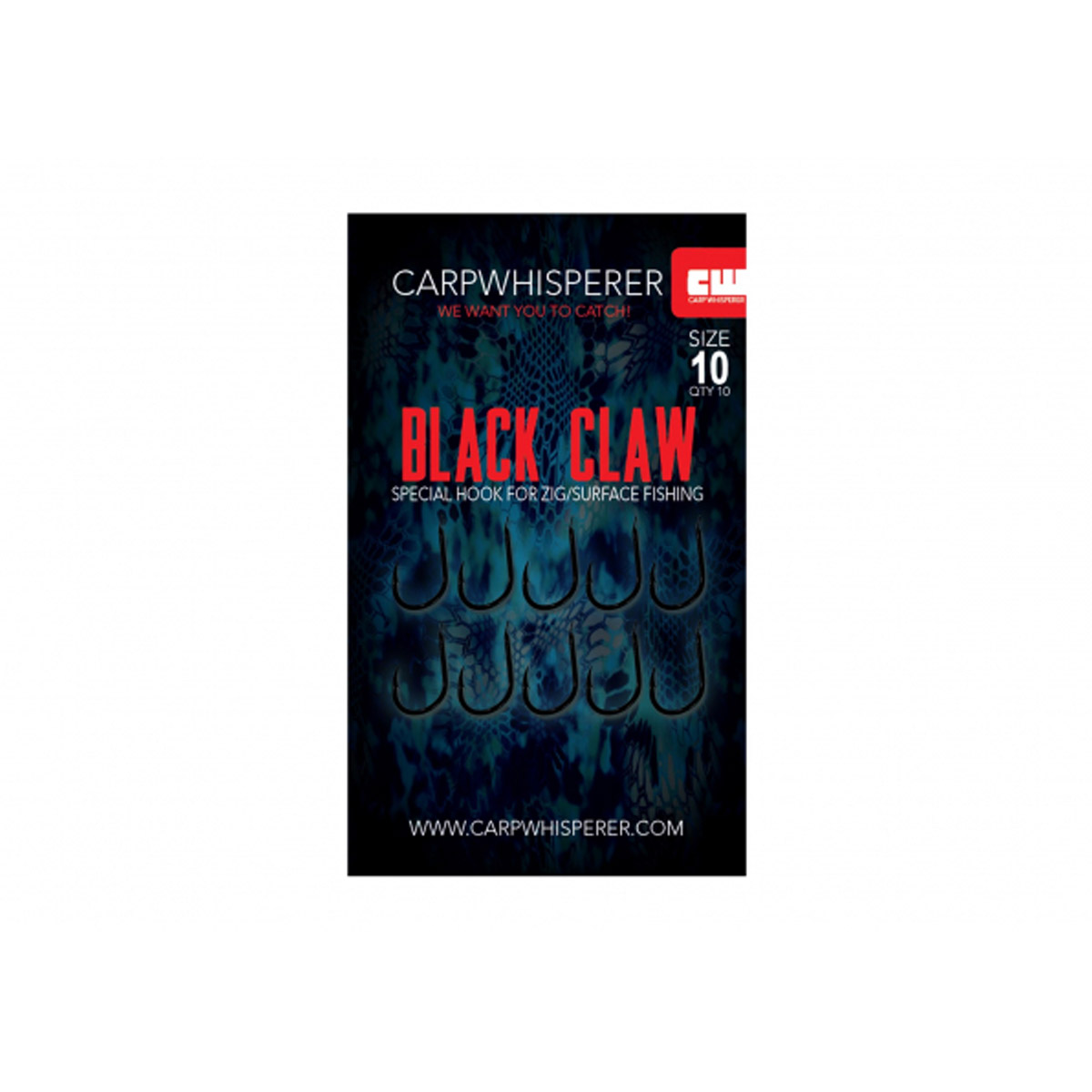 Carp Whisperer - Black Claw Haken