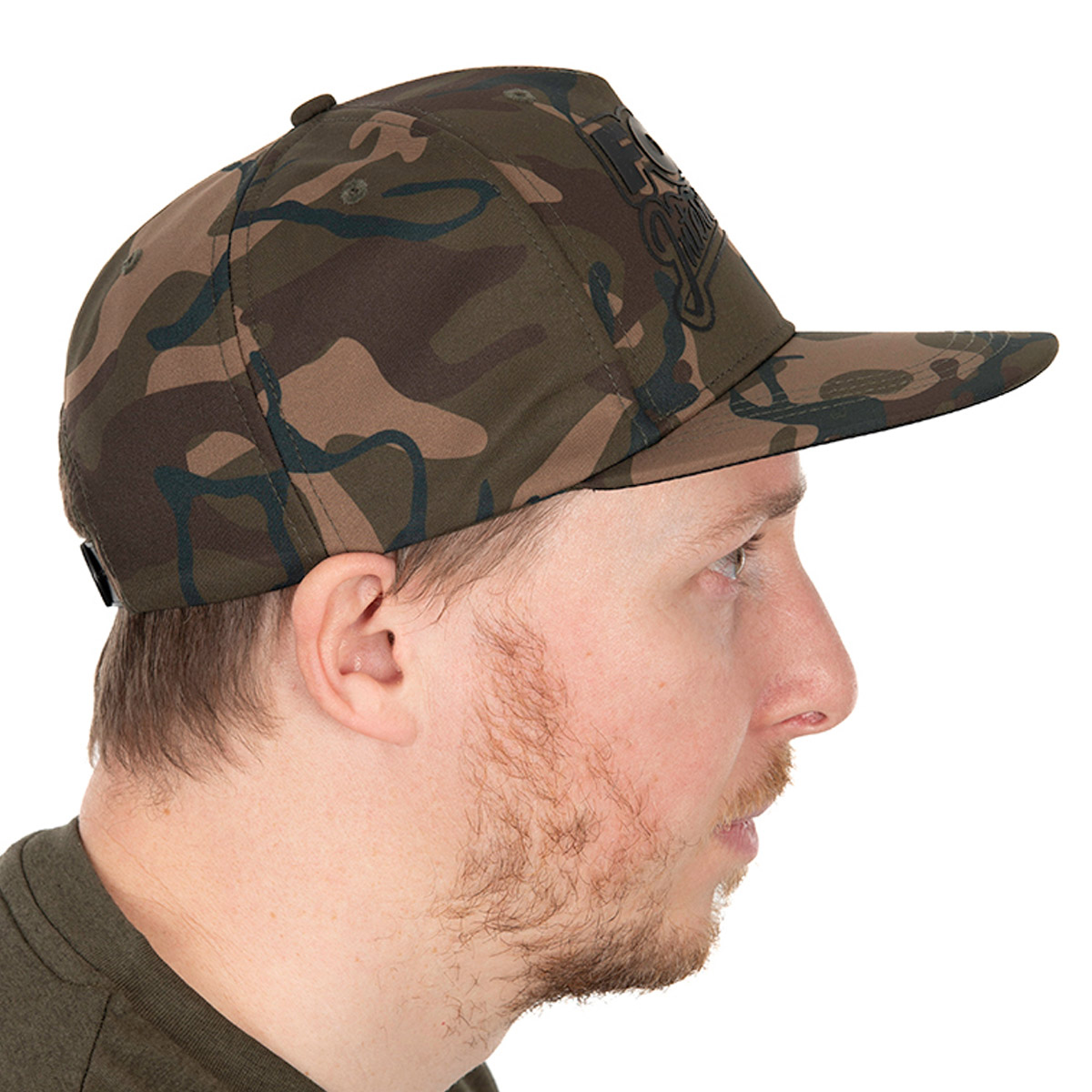 Fox Camo Flat Peak Snapback Cap