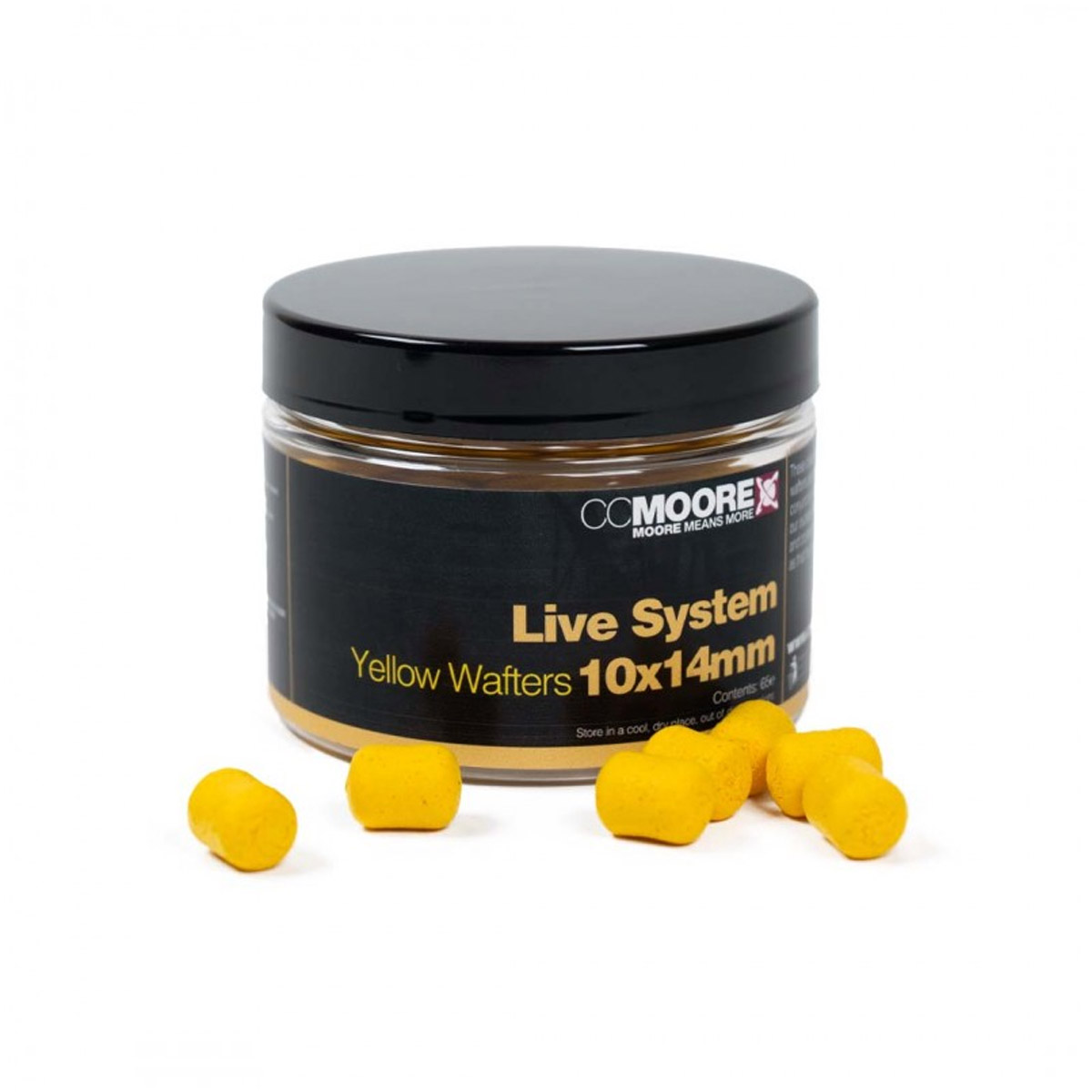 Cc Moore Live System Dumbell Wafters Yellow 10x14 MM