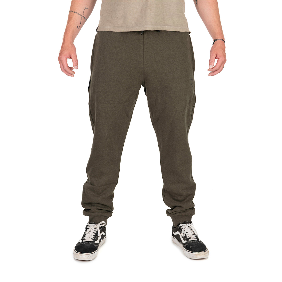 Fox Collection Green & Black Joggers