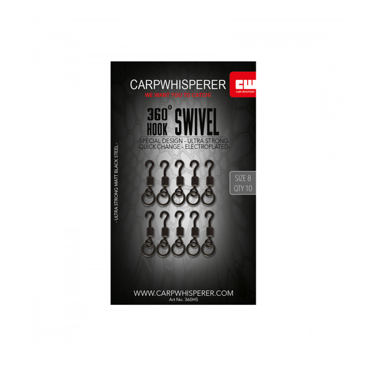Carp Whisperer - 360° Hook Swivel