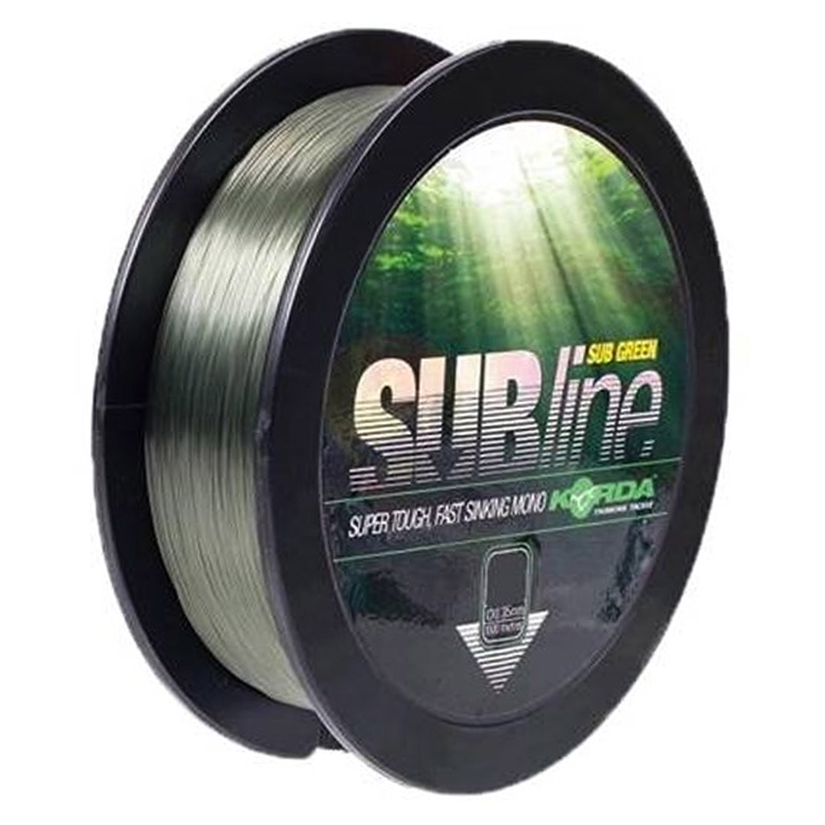 Korda Subline Green -  0.30 mm -  0.35 mm -  0.40 mm -  0.43 mm
