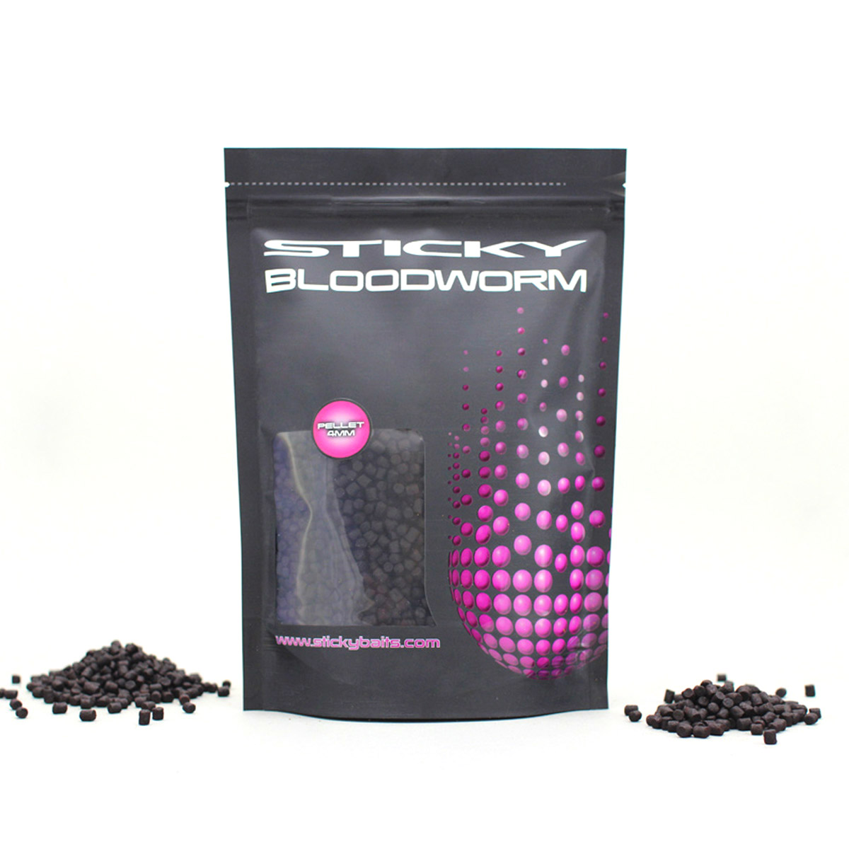 Sticky Baits Bloodworm Pellets -  6 mm -  4 mm -  2.3 mm