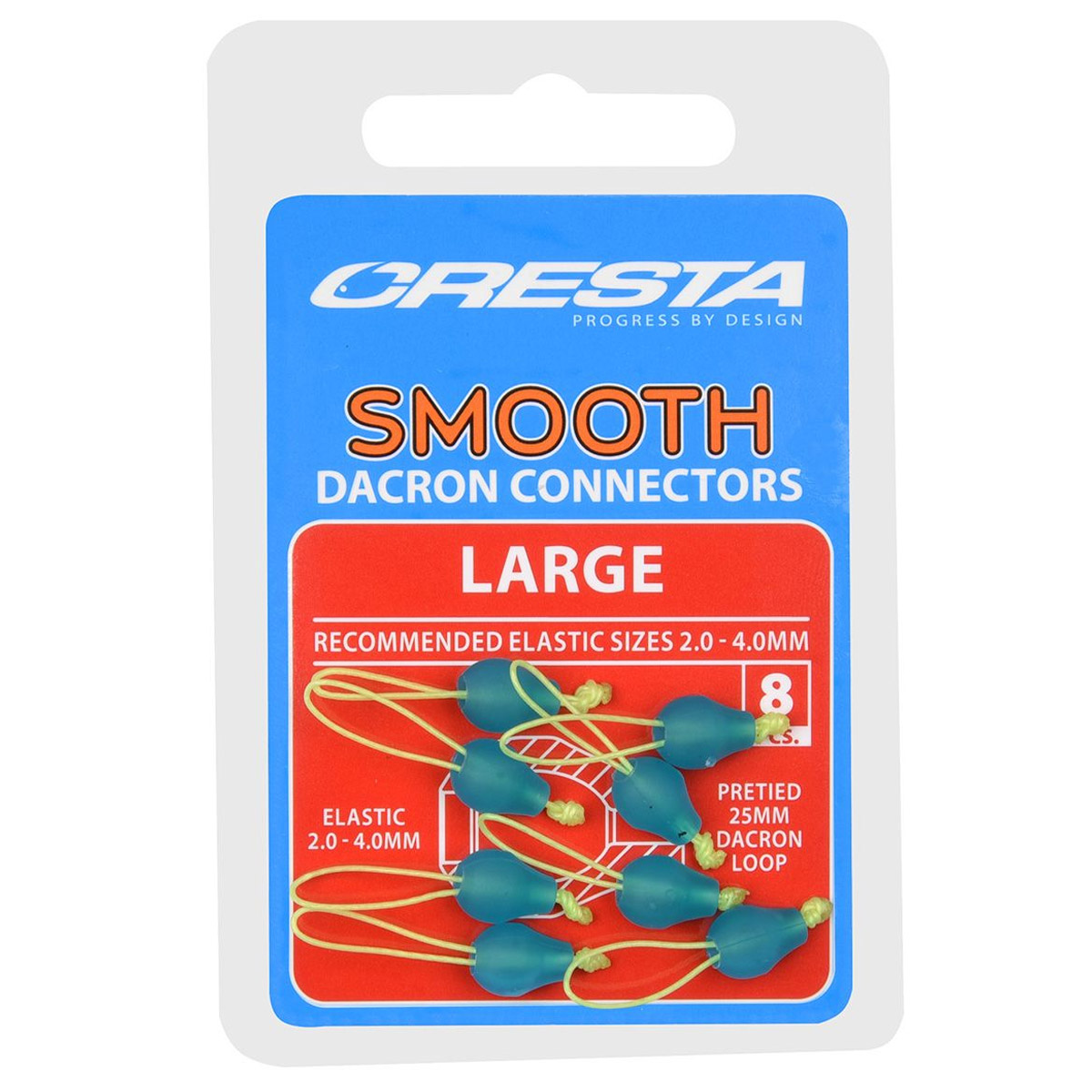 Cresta Smooth Dacron Connectors -  large