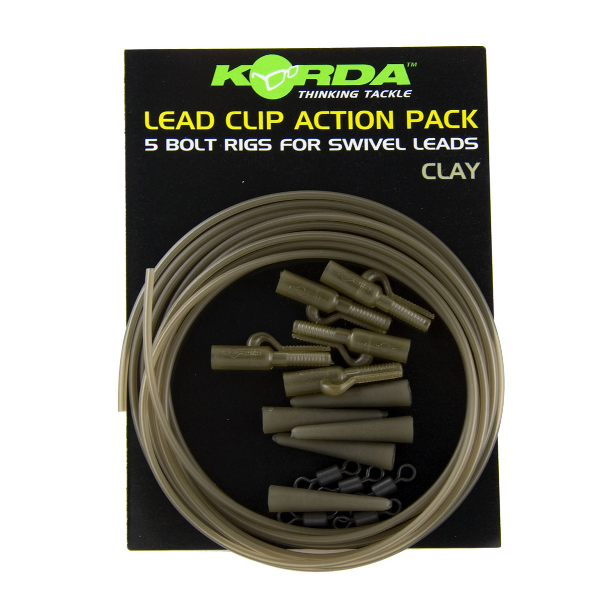 Korda Lead Clip Action Pack -  Clay