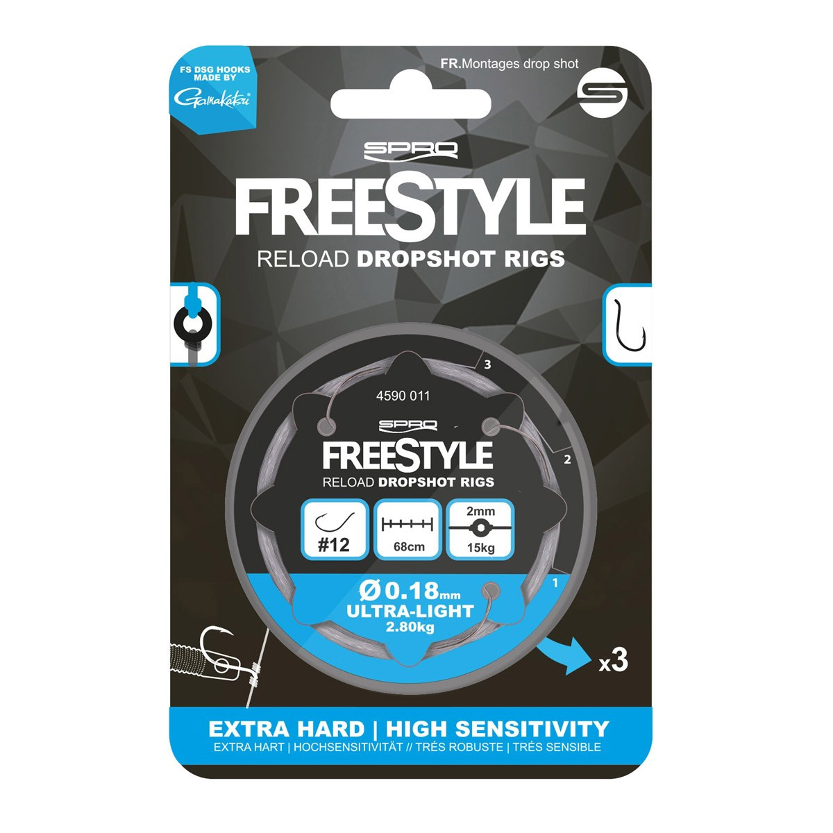 Spro FreeStyle Reload Dropshot Rig