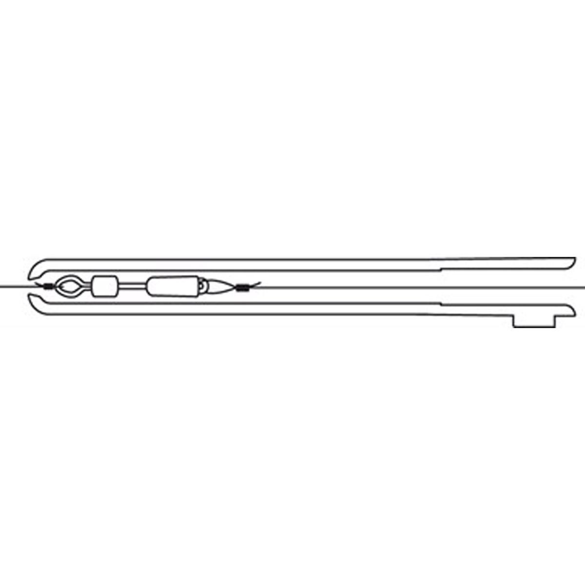 Spro Cresta In Tube Hooklength Connection Swivel