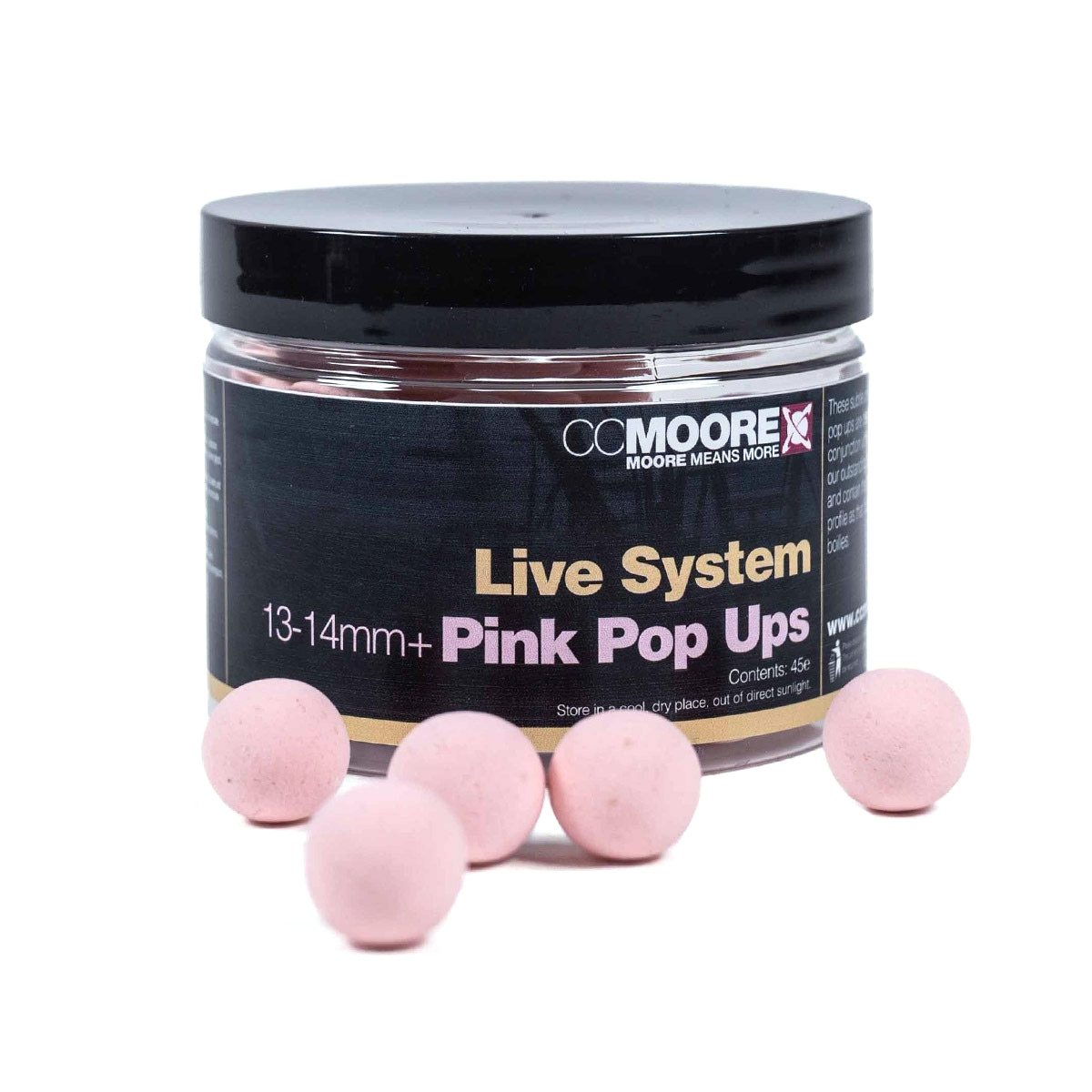 Cc moore Live System Pink Pop Ups 13-14mm