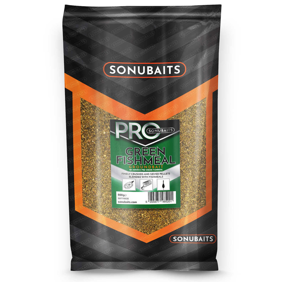 Sonubaits Pro Green Fishmeal Groundbait 900 Gram
