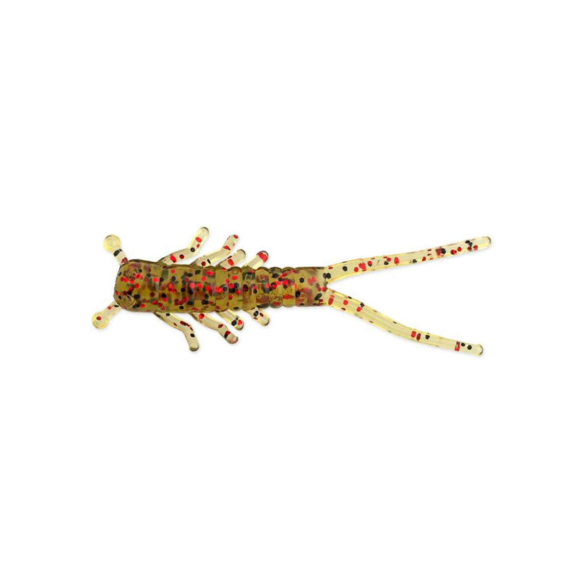 Lunker City Hellgies 1,5 Inch  -  Watermelon red flakes