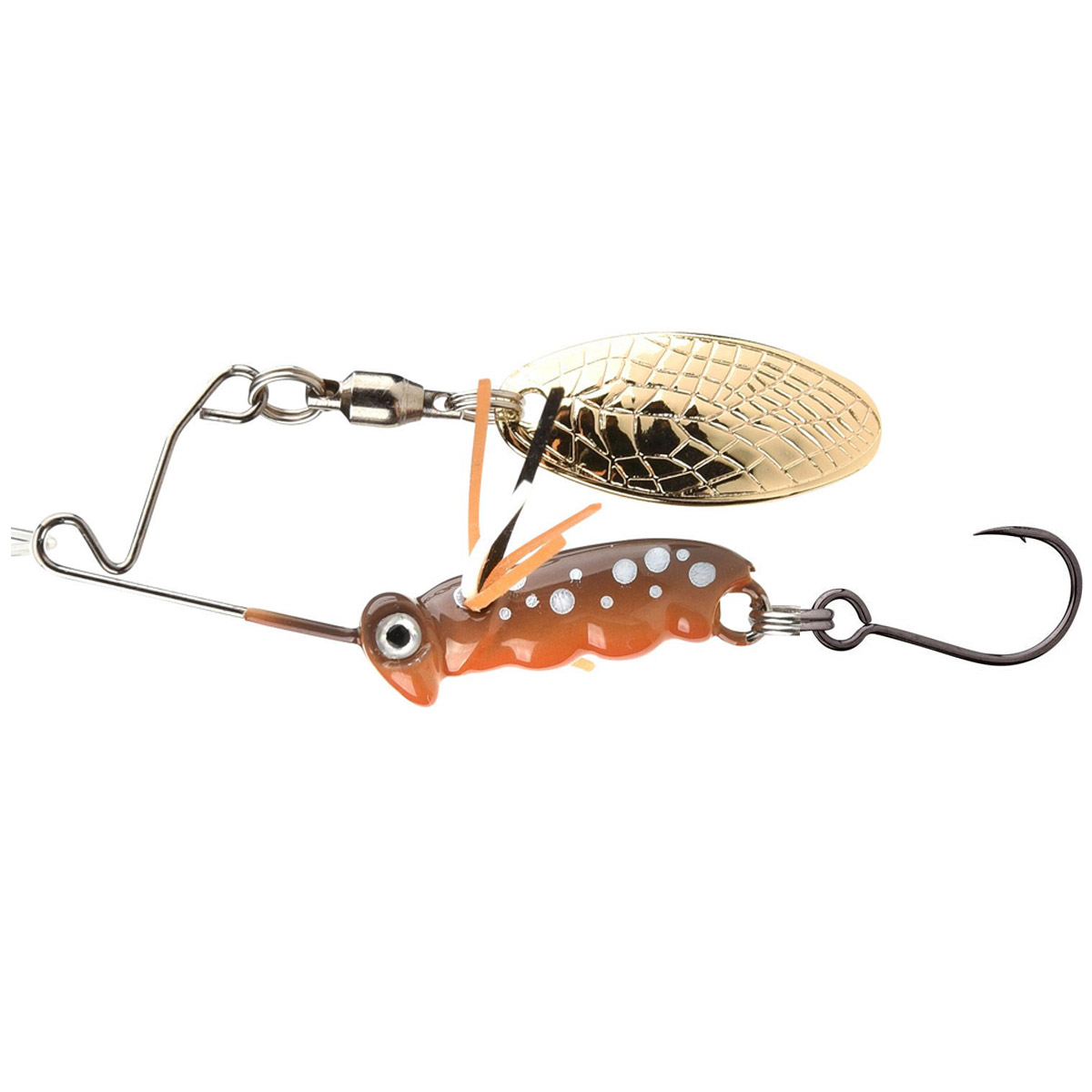 Spro Larva Micro Spinnerbait Single Hook 3,5 CM - Salmon Trout - Zunnebeld