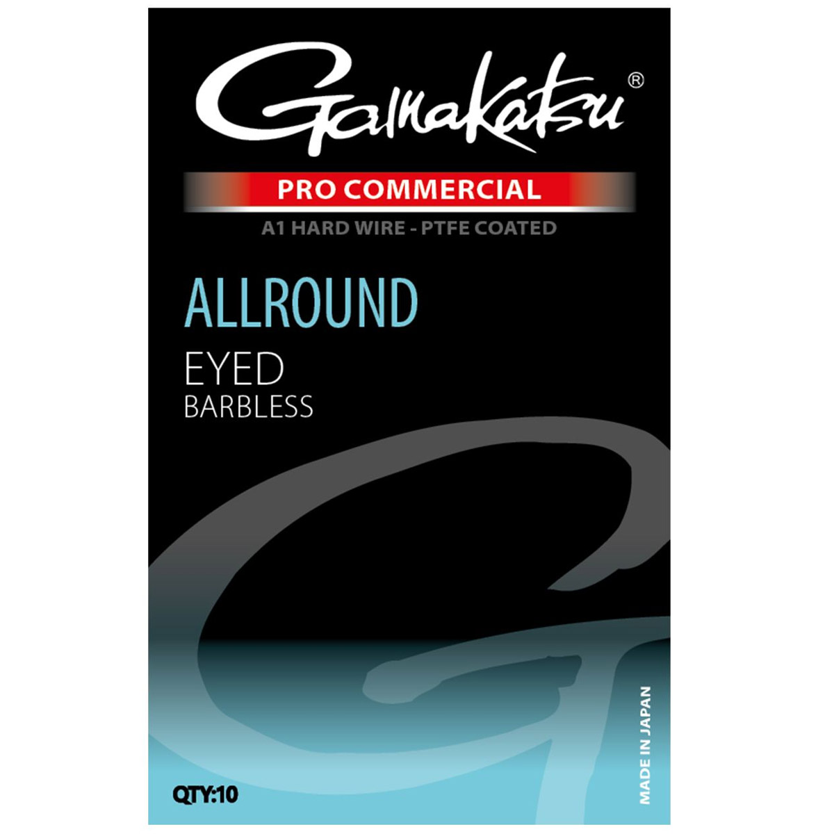 Gamakatsu Pro Commercial Allround A1 Eyed Barbless