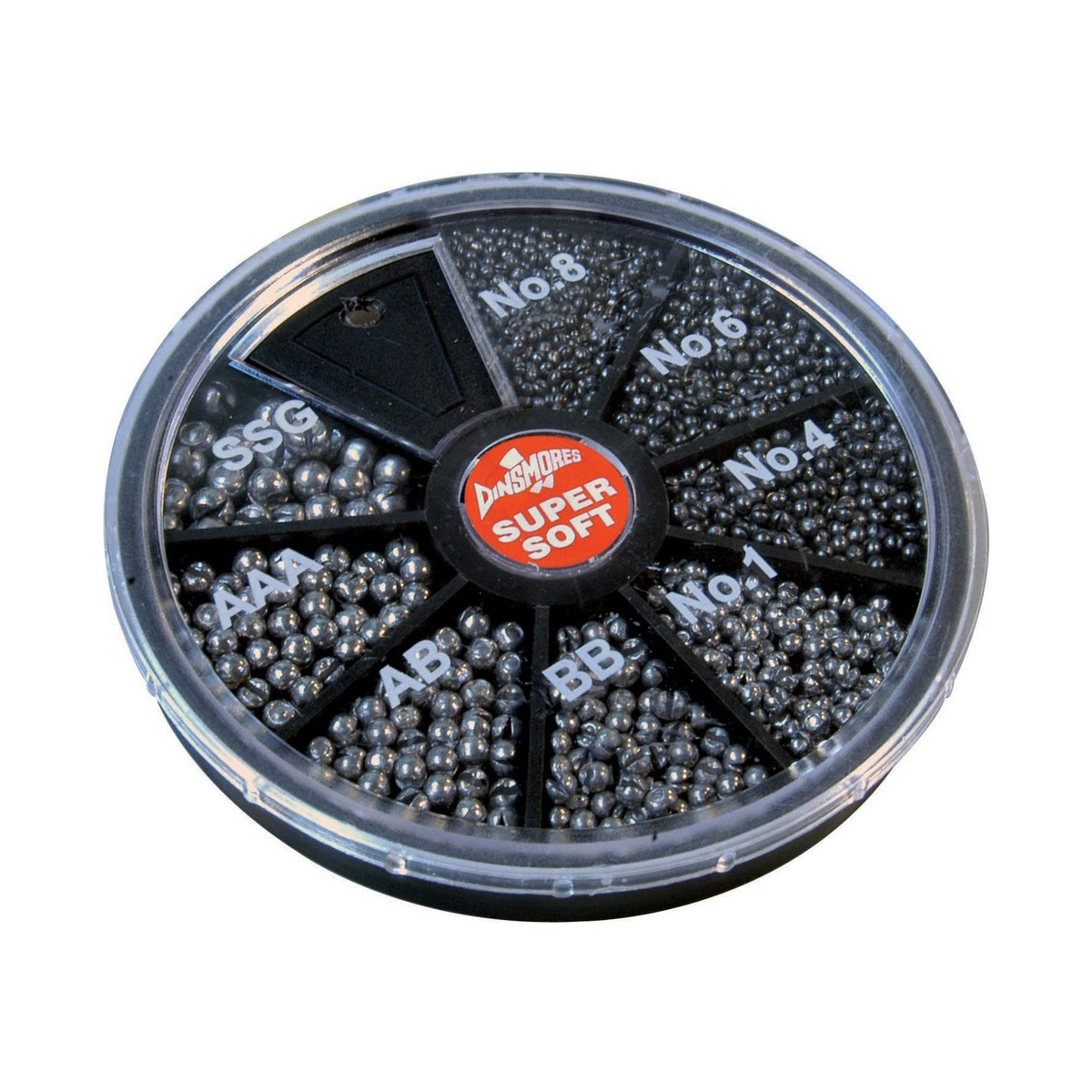 Dinsmores Super Soft Lood Distributeurs 8 vaks rond Dinsmores Super Soft Lood Distributeurs 8 vaks rond