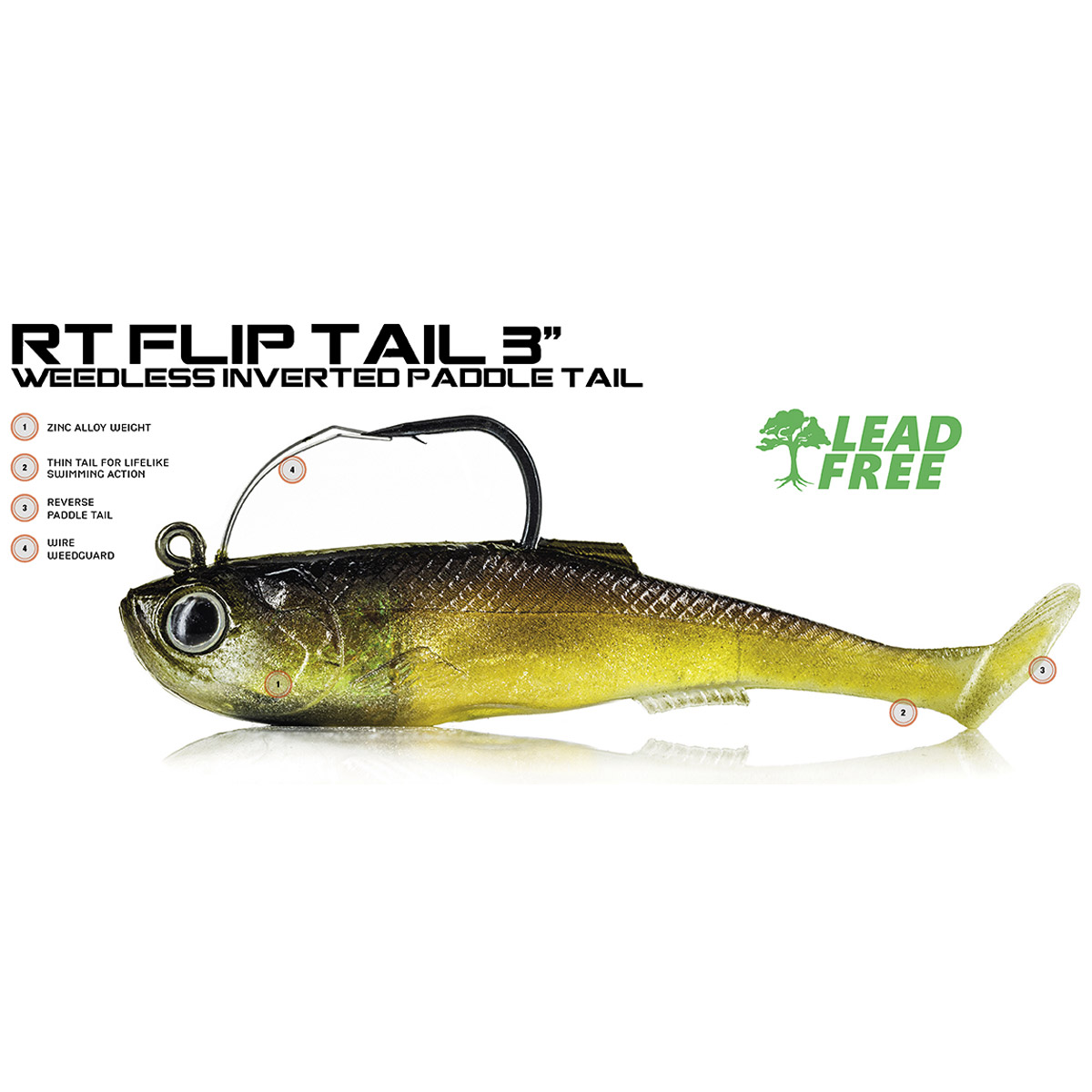 Molix RT Flip Tail 7,6 CM 10,5 Gram