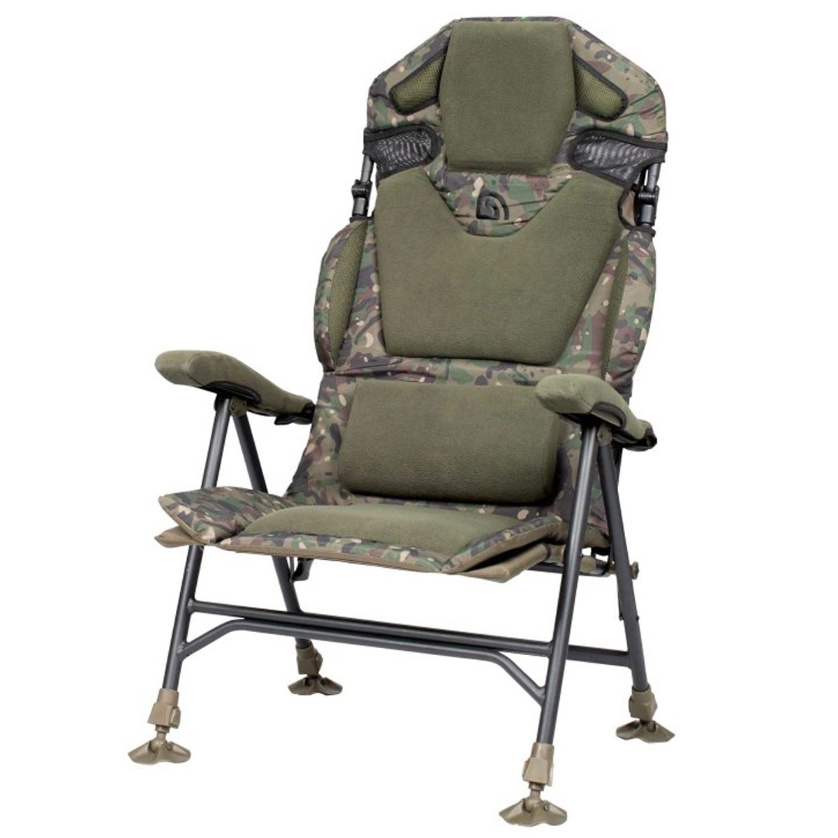 Trakker Levelite Camo Longbank Recliner Chair