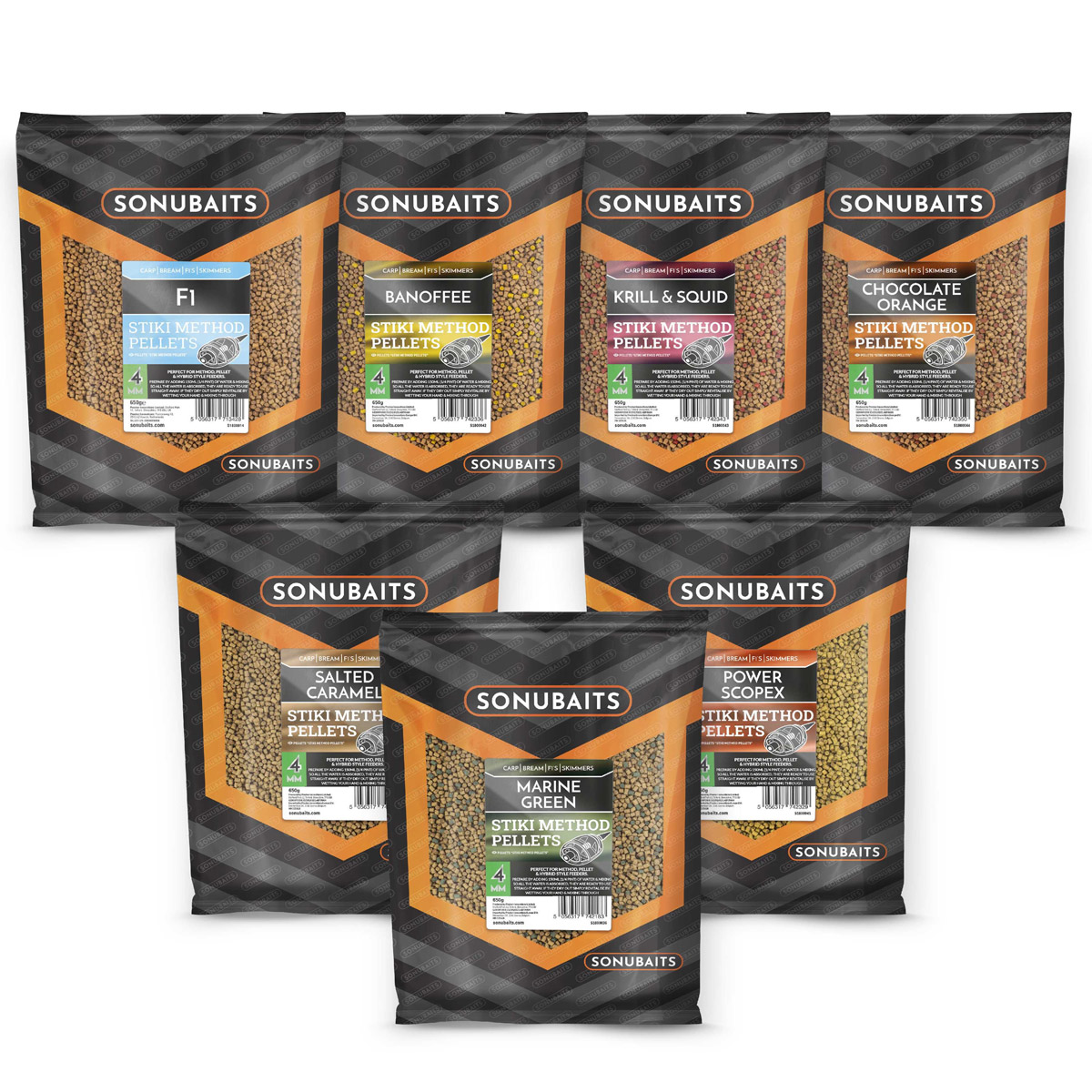 Sonubaits Stiki Banoffee Method Pellets 4 MM