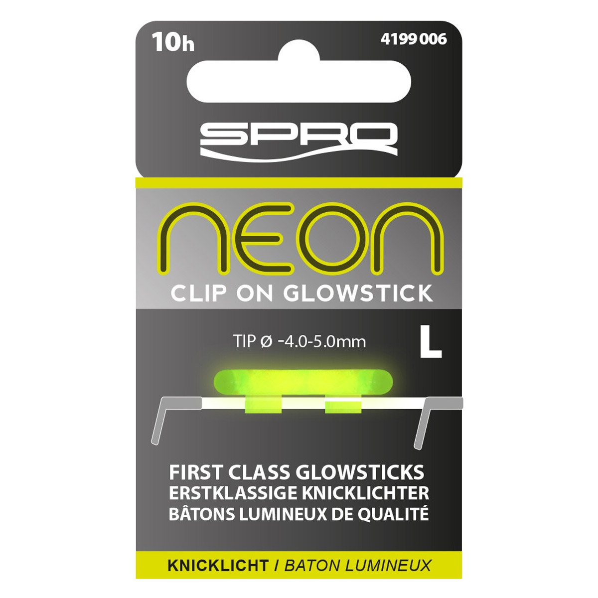 Spro Neon Clip On Glowstick Green