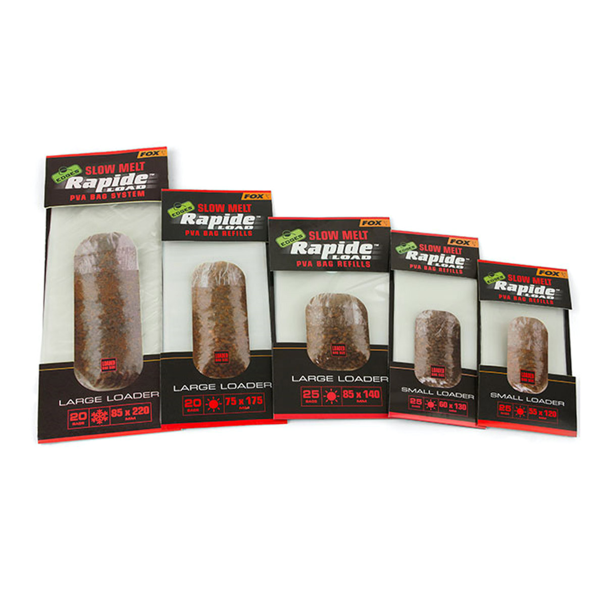 Fox Edges Rapide PVA Slow Melt Refills Fox Edges Rapide PVA Slow Melt Refills