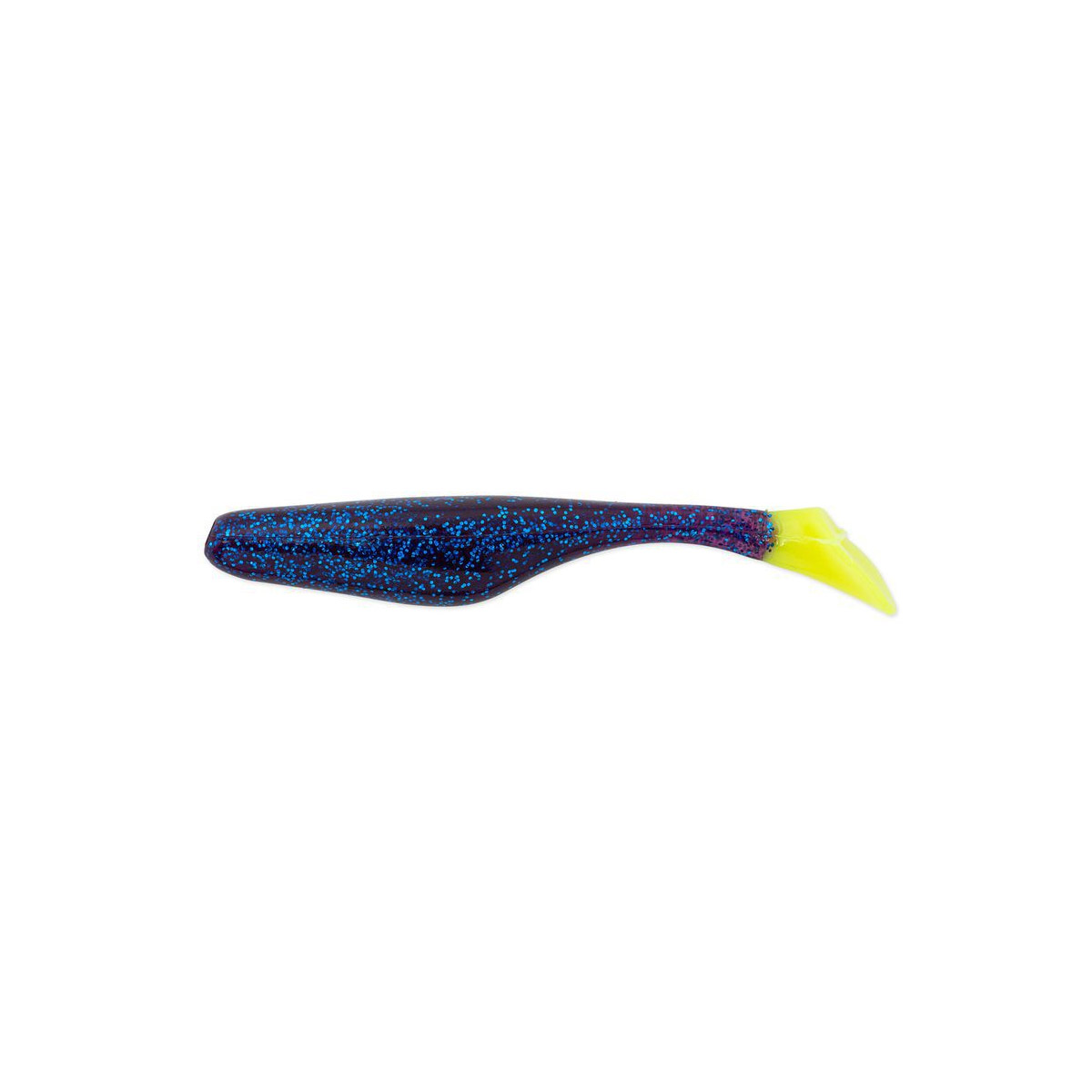 Walleye Assassin 4 Inch -  Electric Blue / Lime Tail 