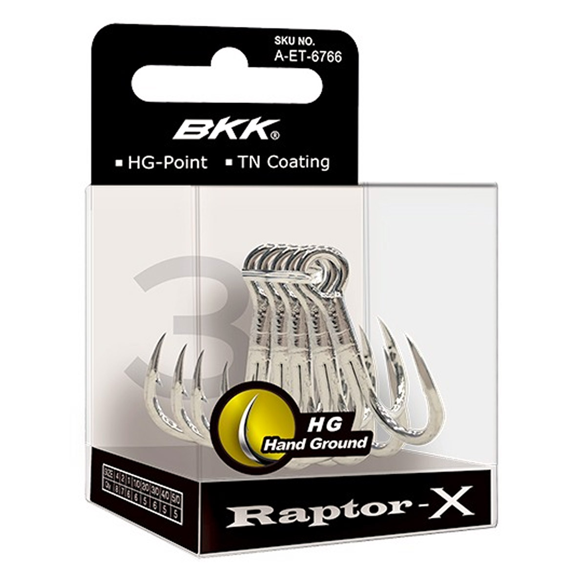 BKK Raptor-X Treble Hooks