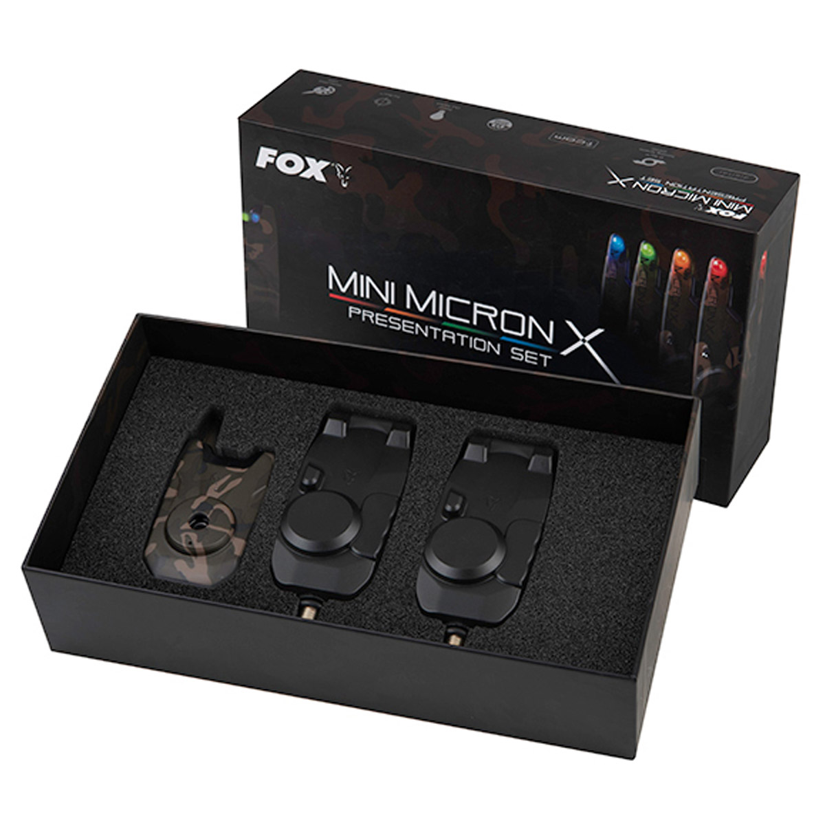 Fox Mini Micron X Ltd Edition Camo 2 Rod Set