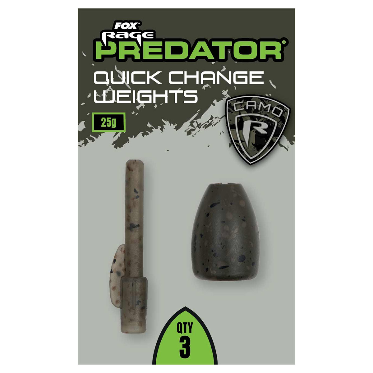 Fox Rage Predator Camo Quick Change Weights