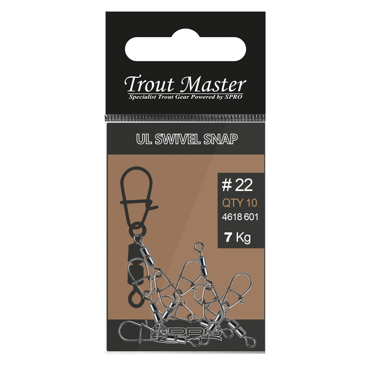 Spro Trout Master UL Swivel Snap