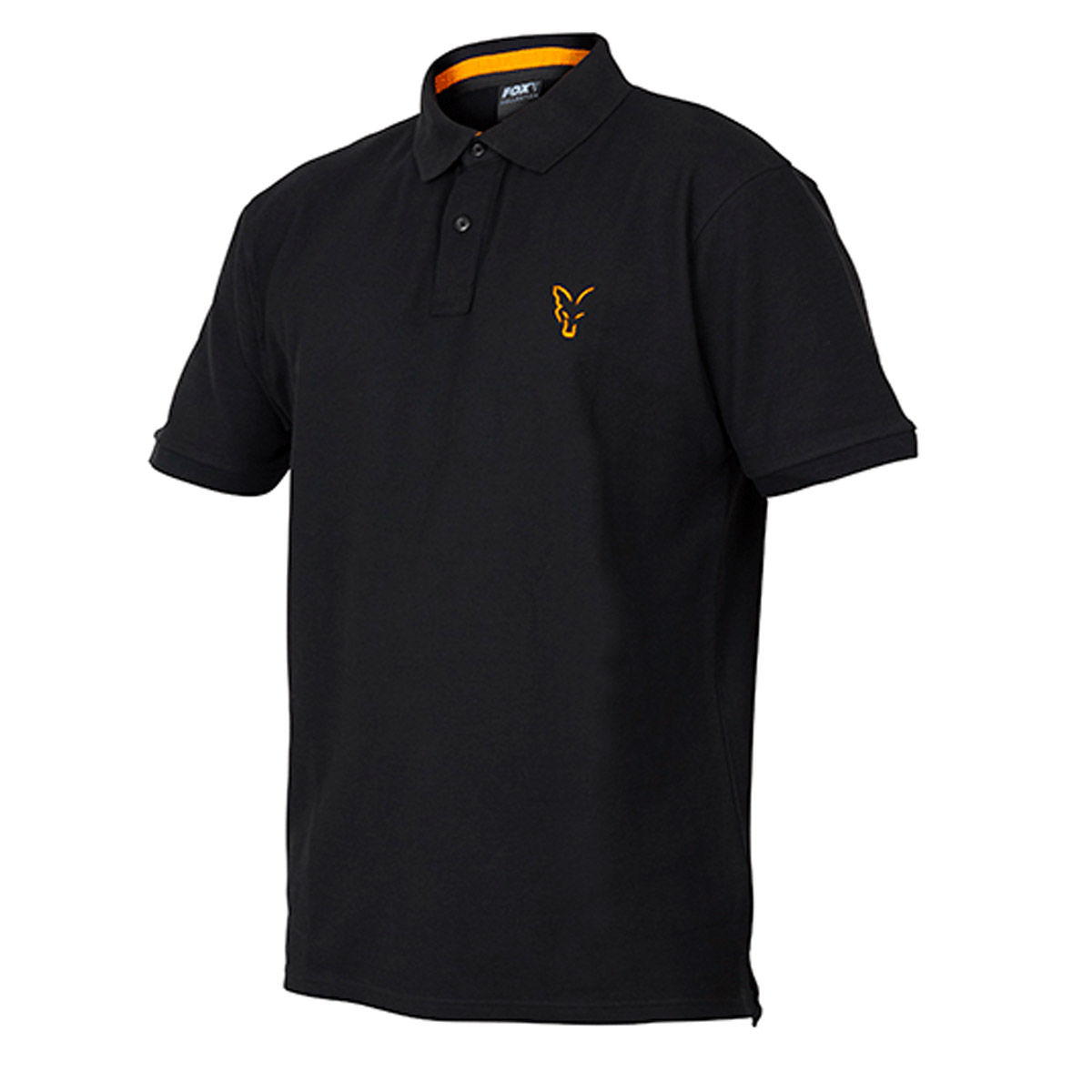 Fox Collection Orange & Black Polo Shirt