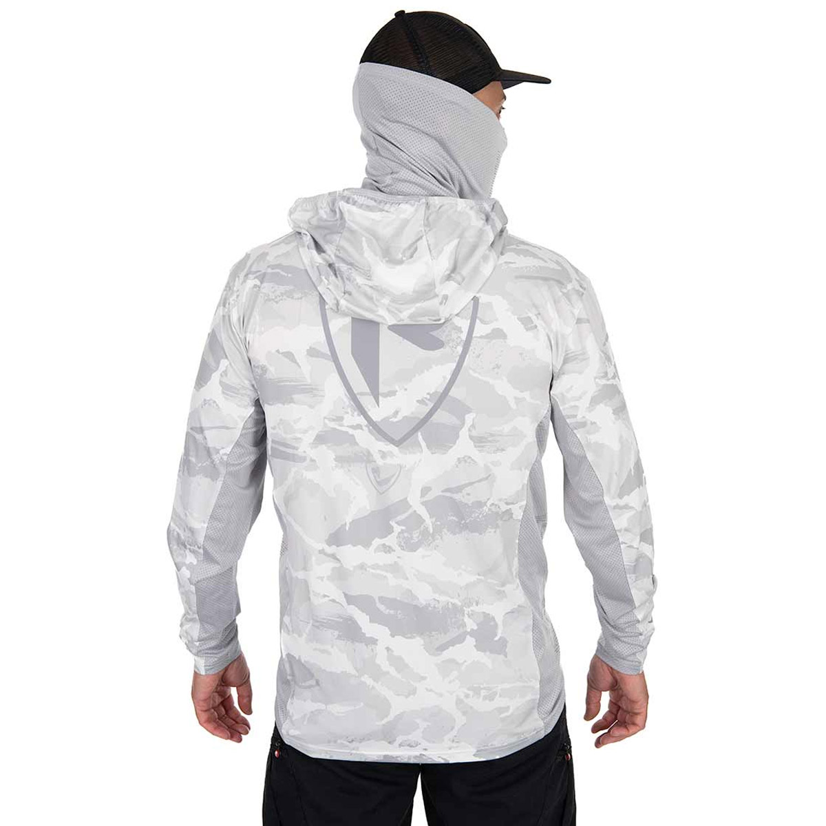 Fox Rage UV Hooded Light Camo Top