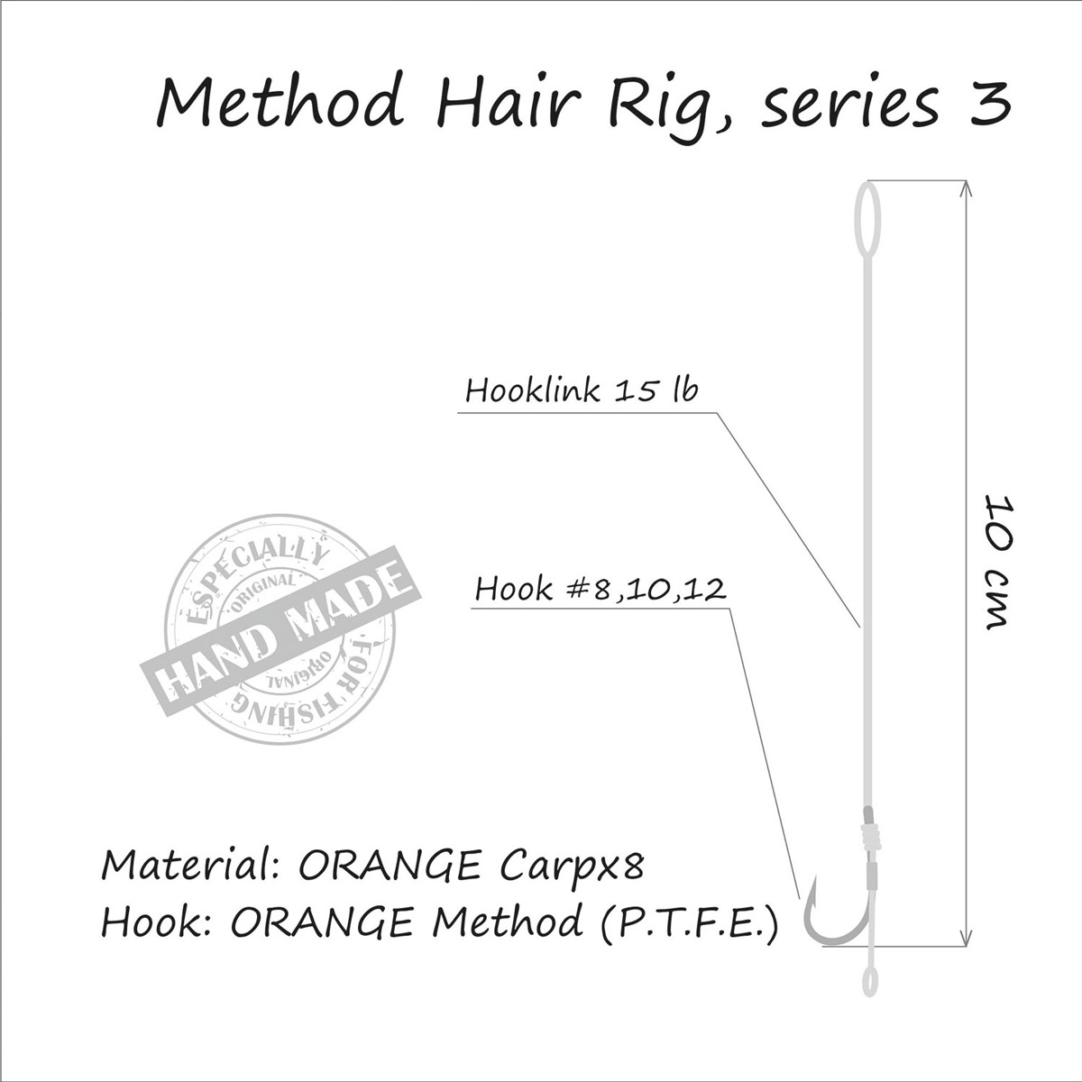 Orange Method Hair Rig Serie 3