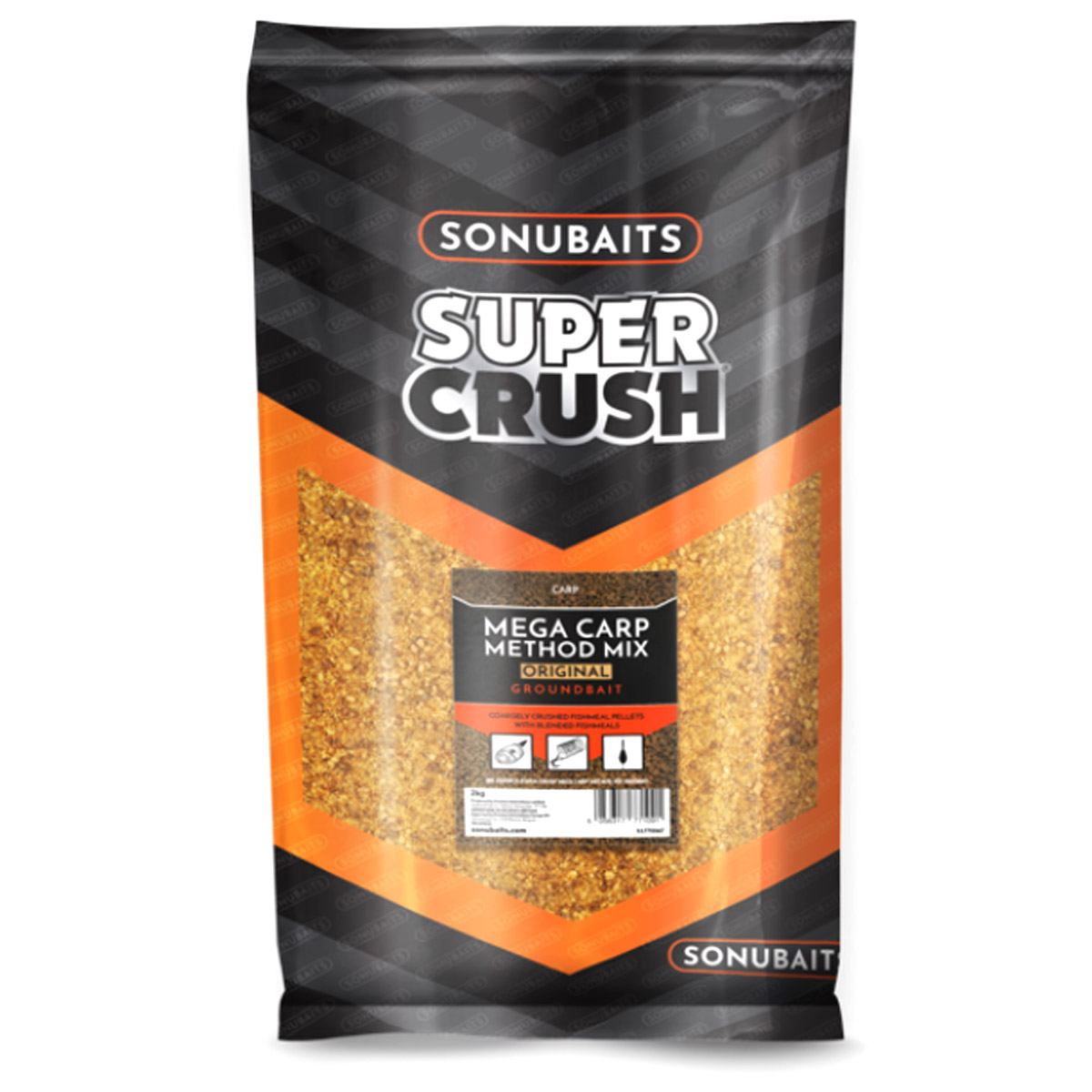Sonubaits Supercrush Mega Carp Method Mix  2 KG
