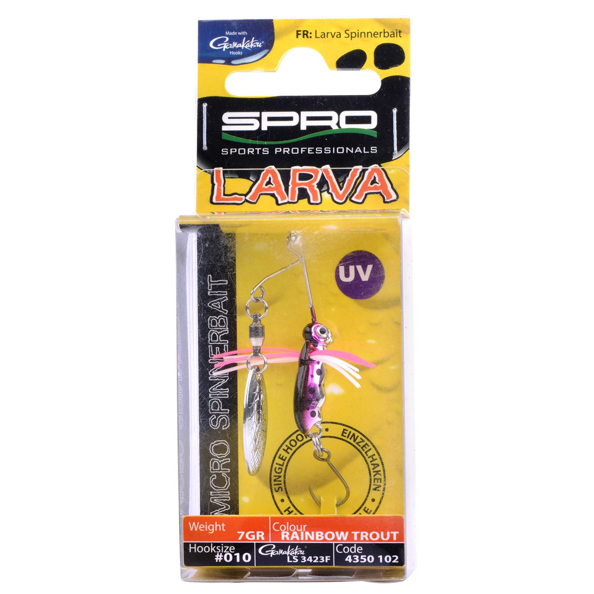 Spro Larva Micro Spinnerbait Single Hook 3,5 CM
