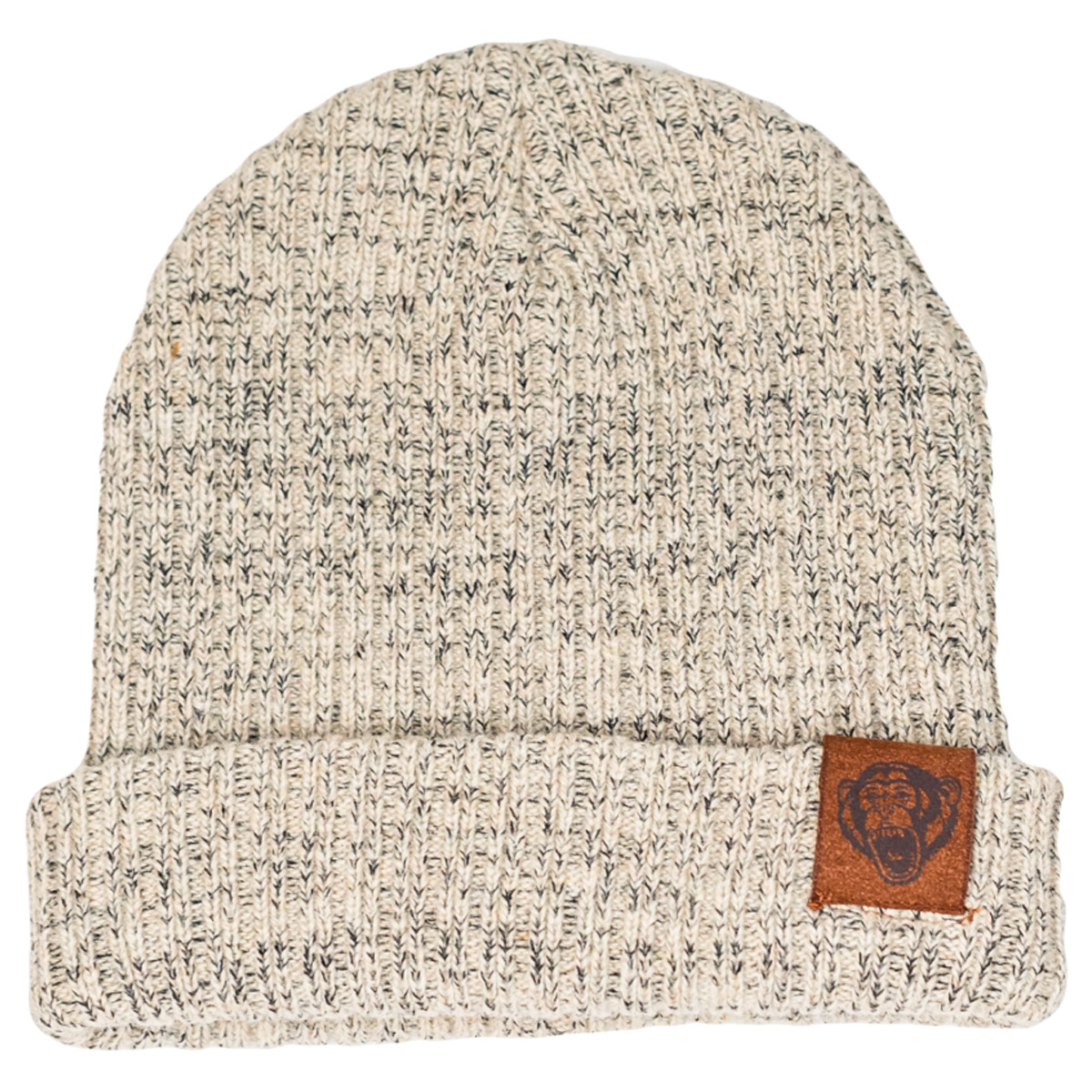 Fish Monkey Wooly Head Heavyweight Ribbed Beanie - Tan