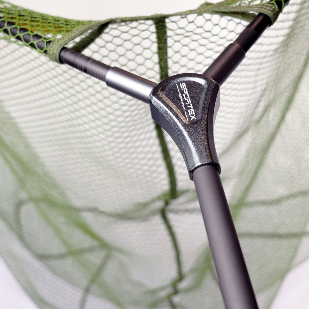 Sportex Landing Olive Rubberized Net Complete 42"