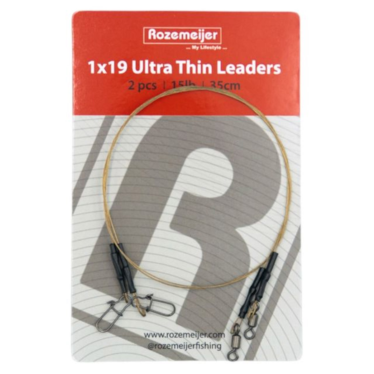 Rozemeijer 1x19 Ultra Thin Leaders 35 CM