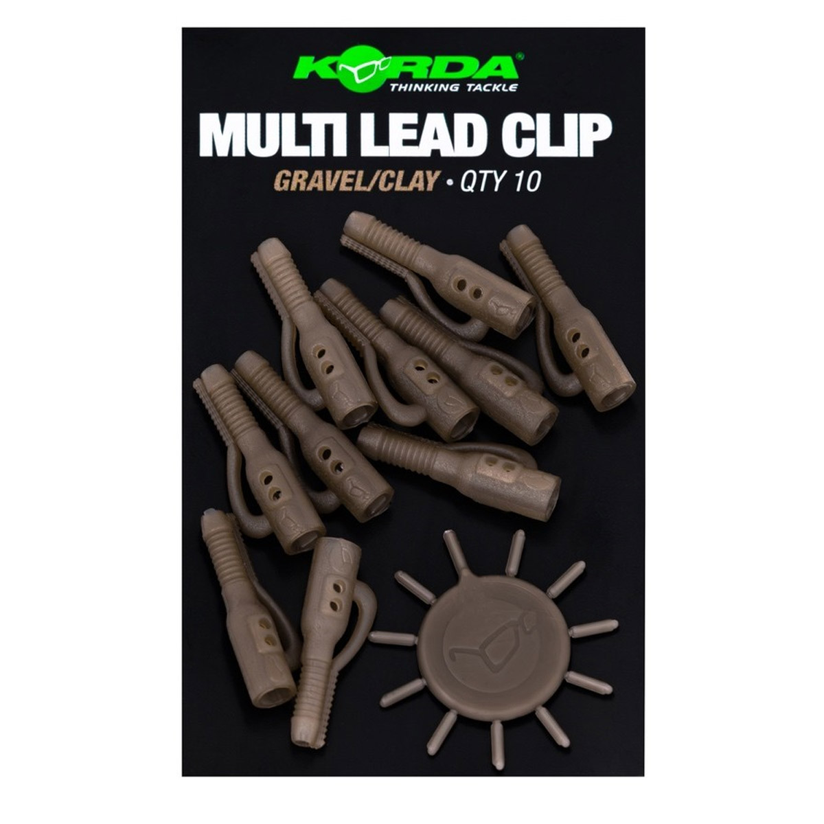Korda Multi Lead Clip Pin -  Gravel/Clay