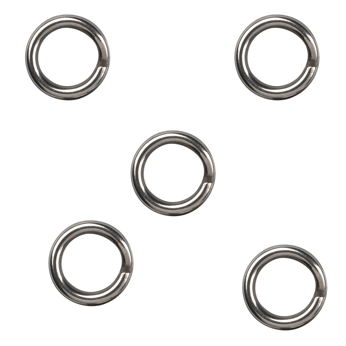 Gamakatsu Hyper Split Ring - Stainless Black Nickel - 1 - Zunnebeld