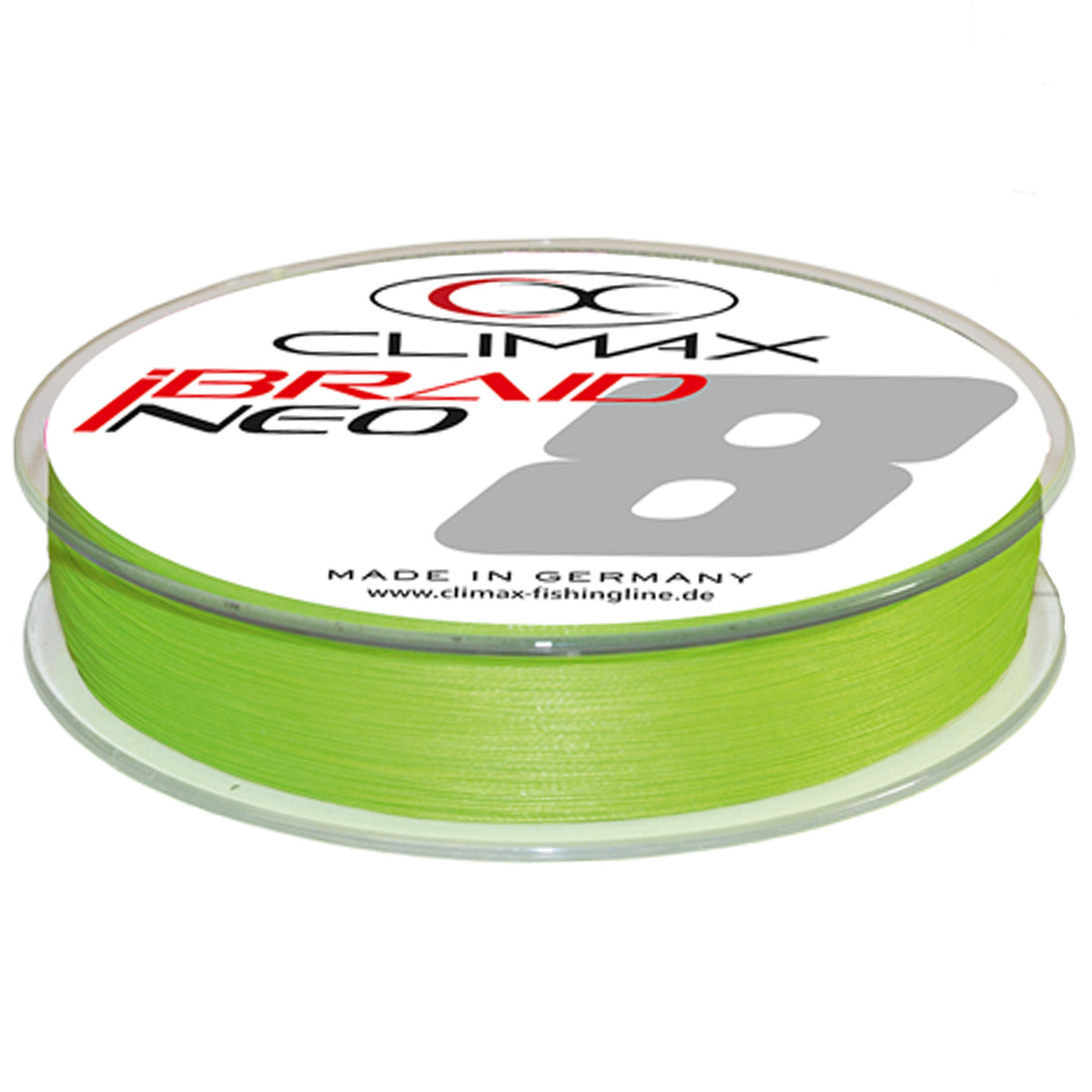 Climax iBraid NEO Fluo Chartreuse 135 Meter Climax iBraid NEO Fluo Chartreuse 135 Meter