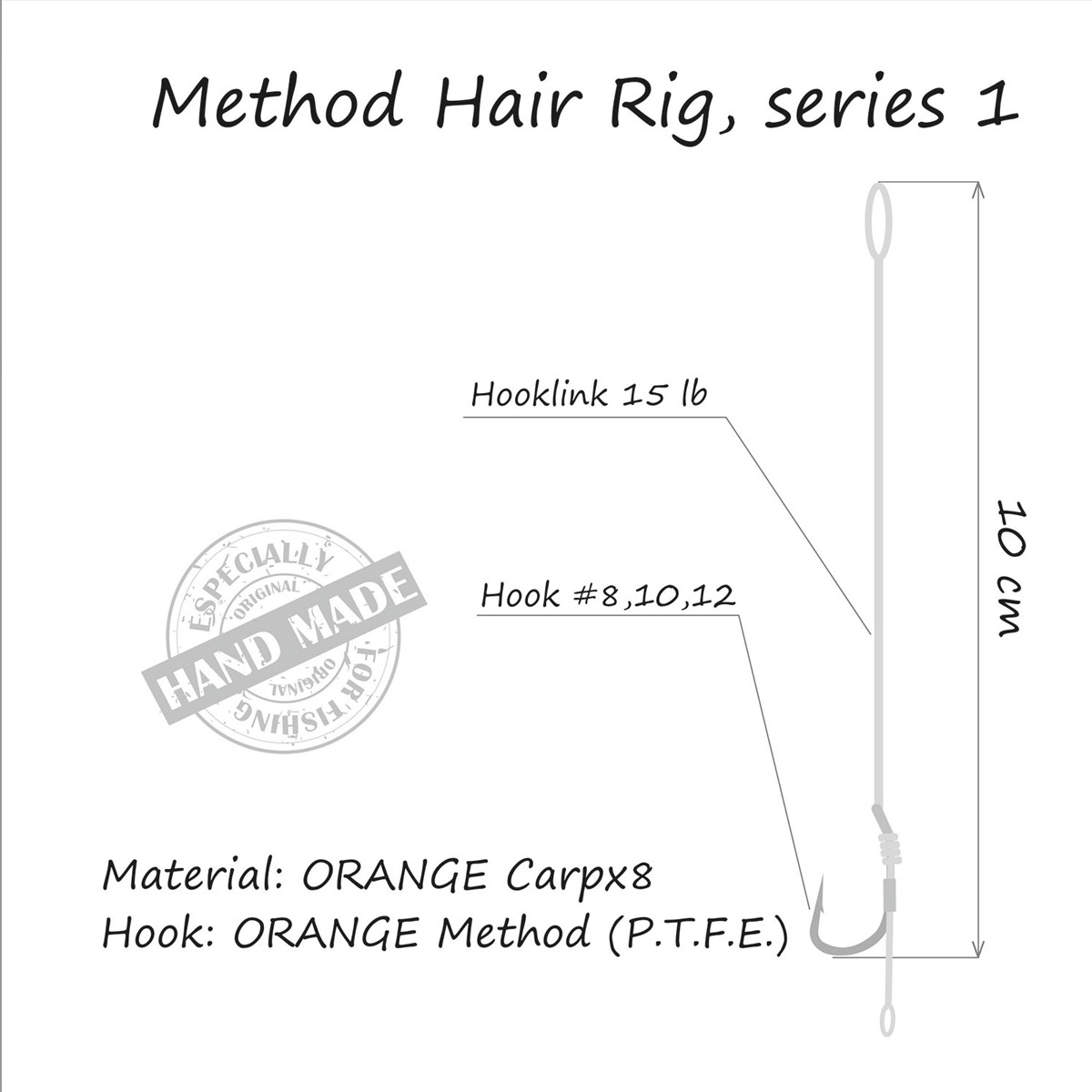 Orange Method Hair Rig Serie 1