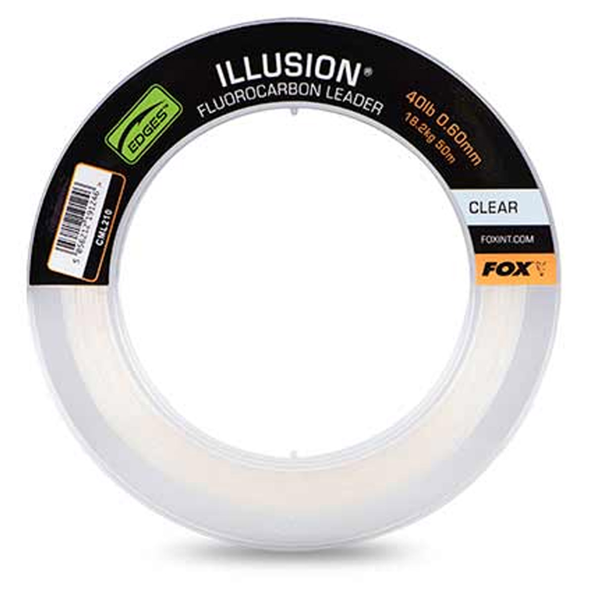 Fox Illusion Fluorocarbon Leaders Clear