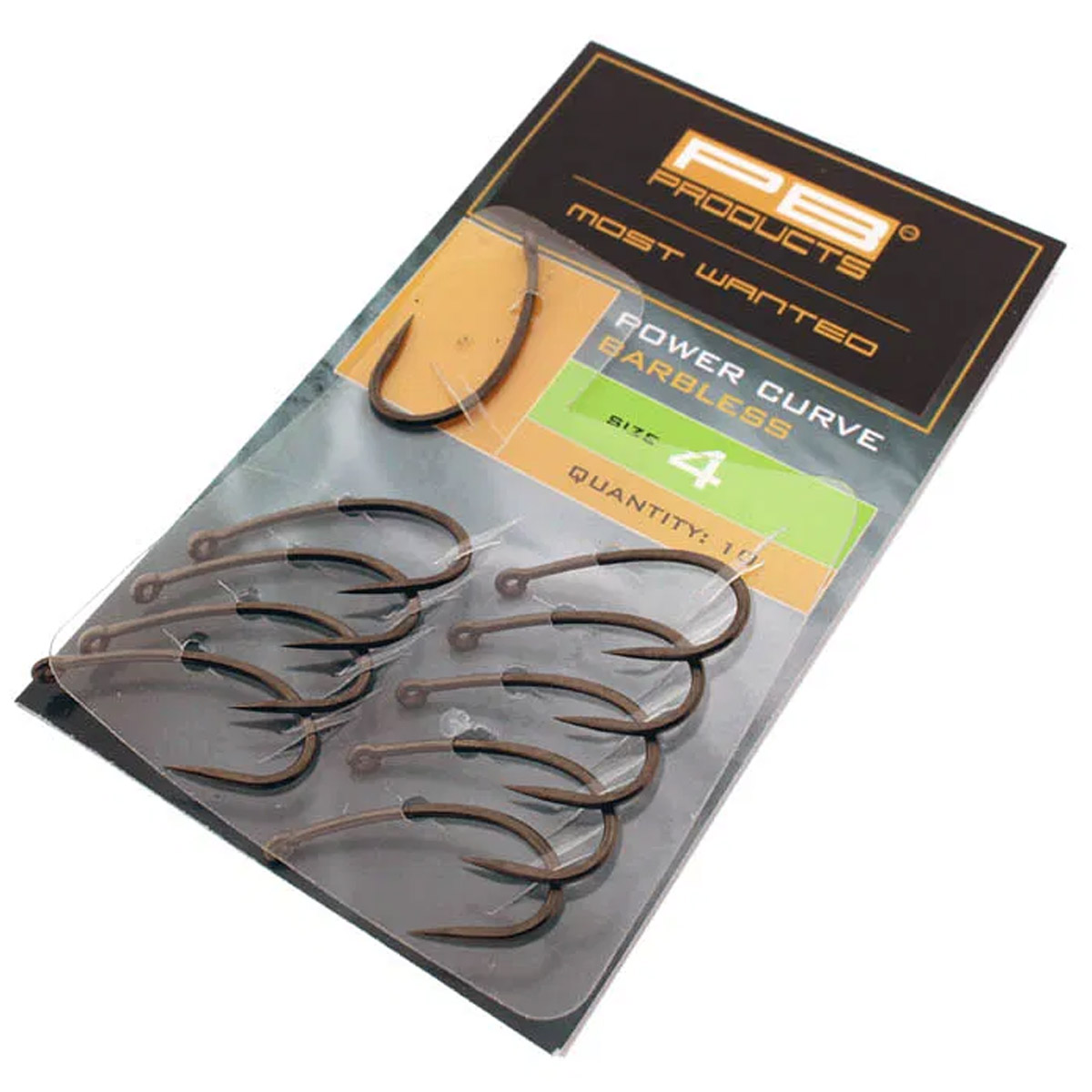 PB Products Power Curve Hook PTFE Barbless