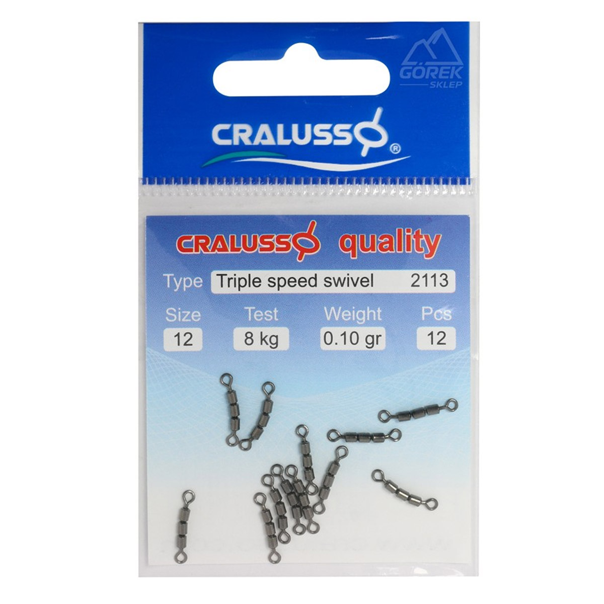 Cralusso Triple Speed Swivel